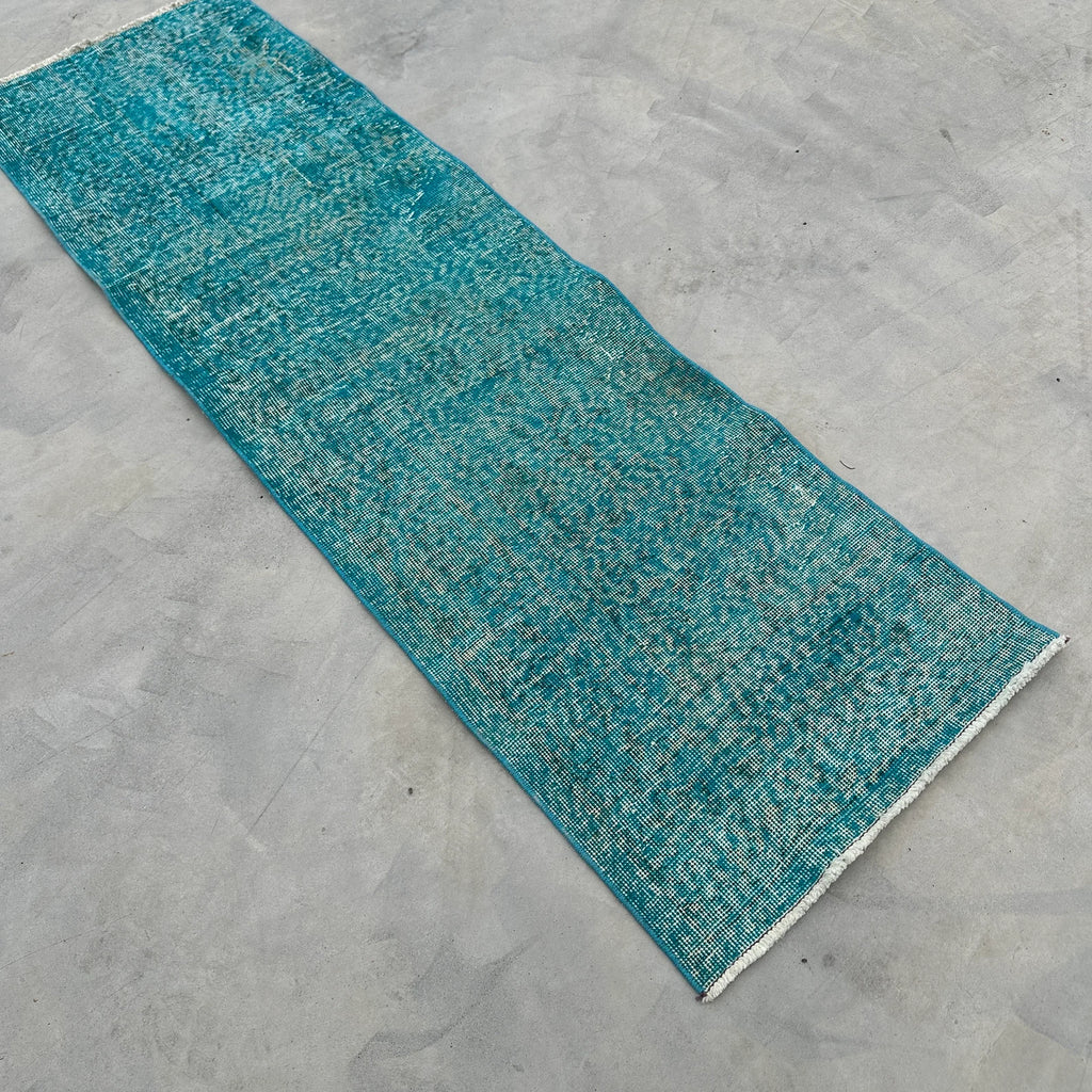 Vintage Turkish Runner Rug 2 x 6.3 ft