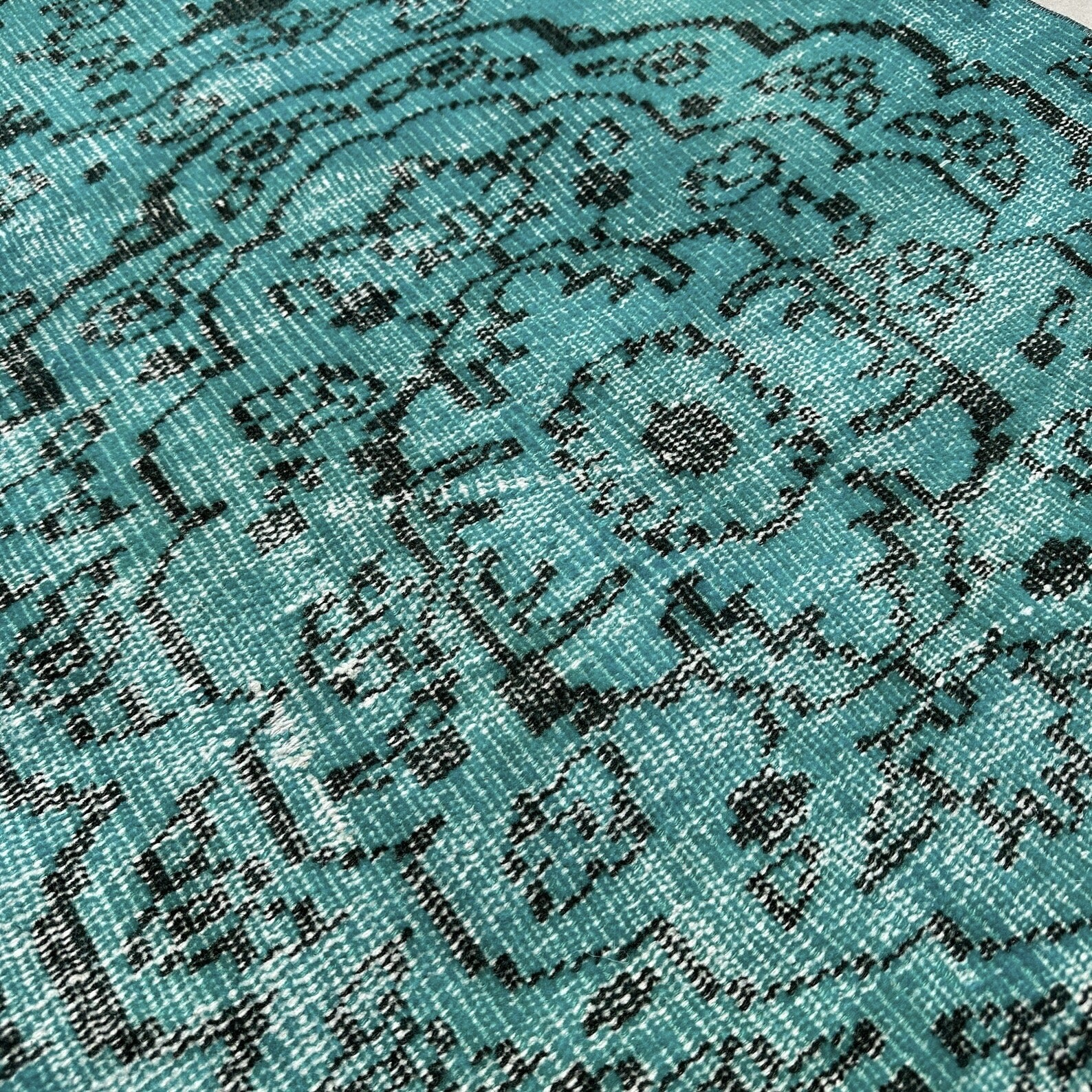 Vintage Turkish Runner Rug 2.5 x 8.3 ft