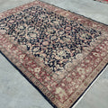 XL Vintage Turkish Accent Area Rug 6.8 x 9.5 ft