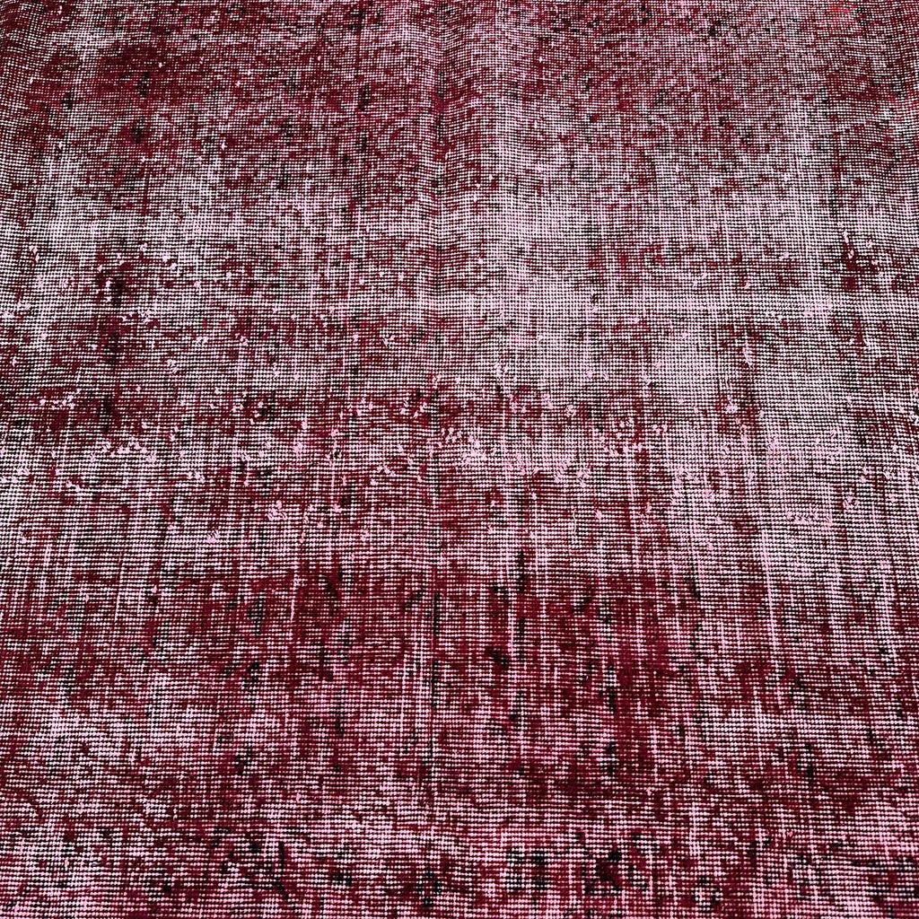 Vintage Turkish Accent Area rug 3.7 x 6.9 ft