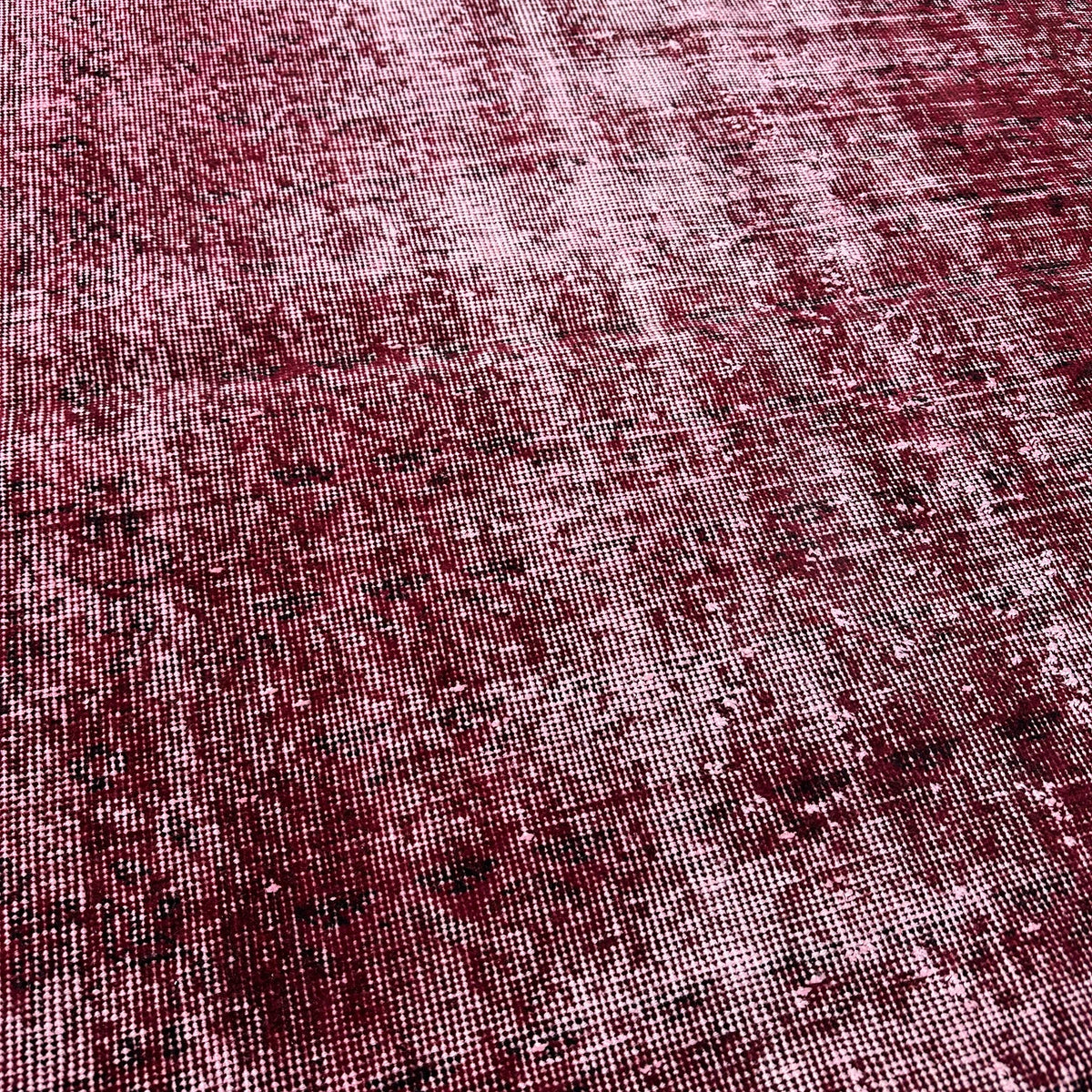 Vintage Turkish Accent Area rug 3.7 x 6.9 ft
