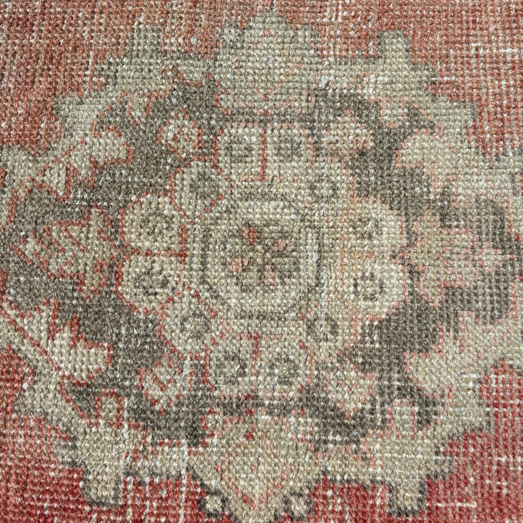 Vintage Turkish Mini Rug 1.4 x 2.6 ft