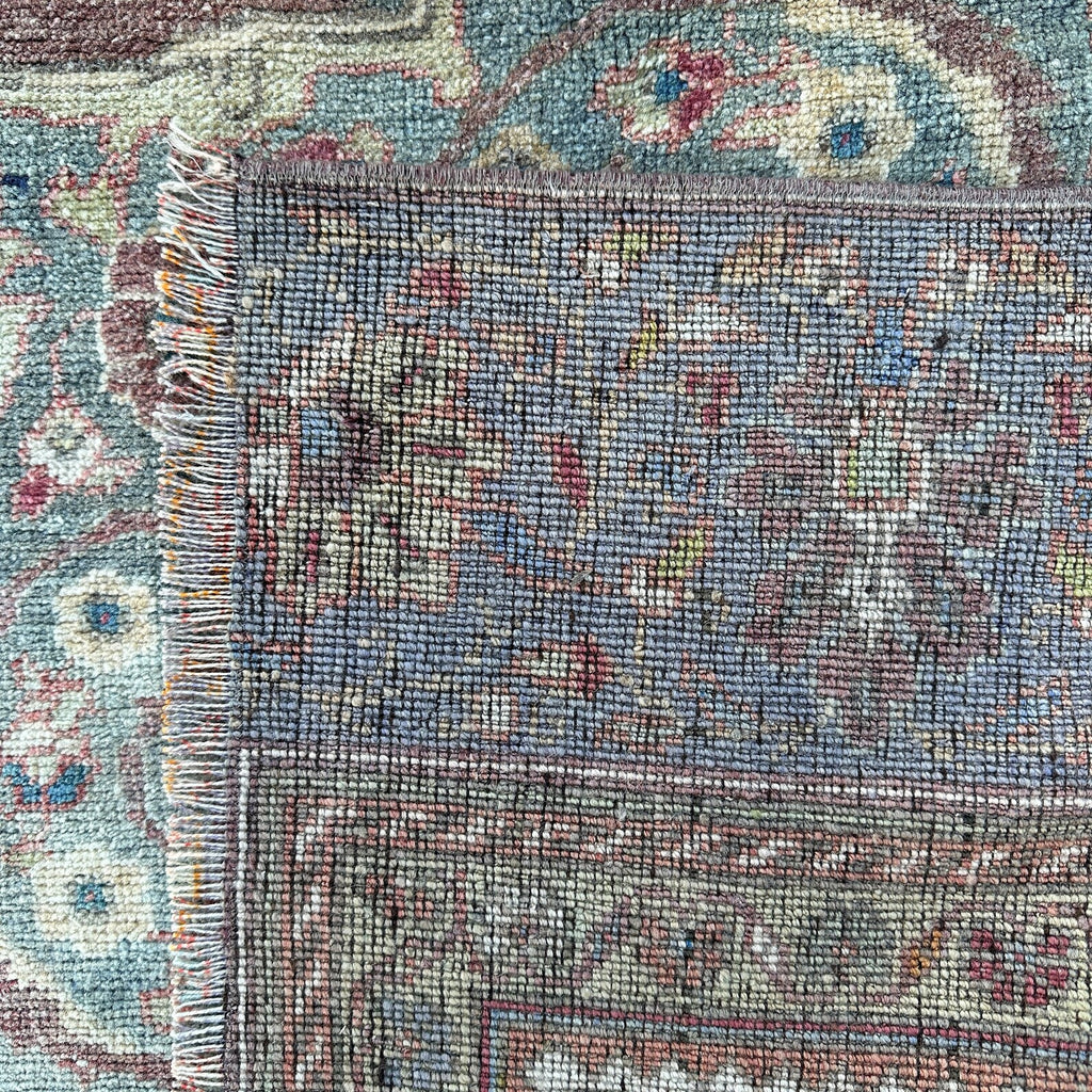 XL Vintage Turkish Accent Area Rug 5.9 x 8.4 ft
