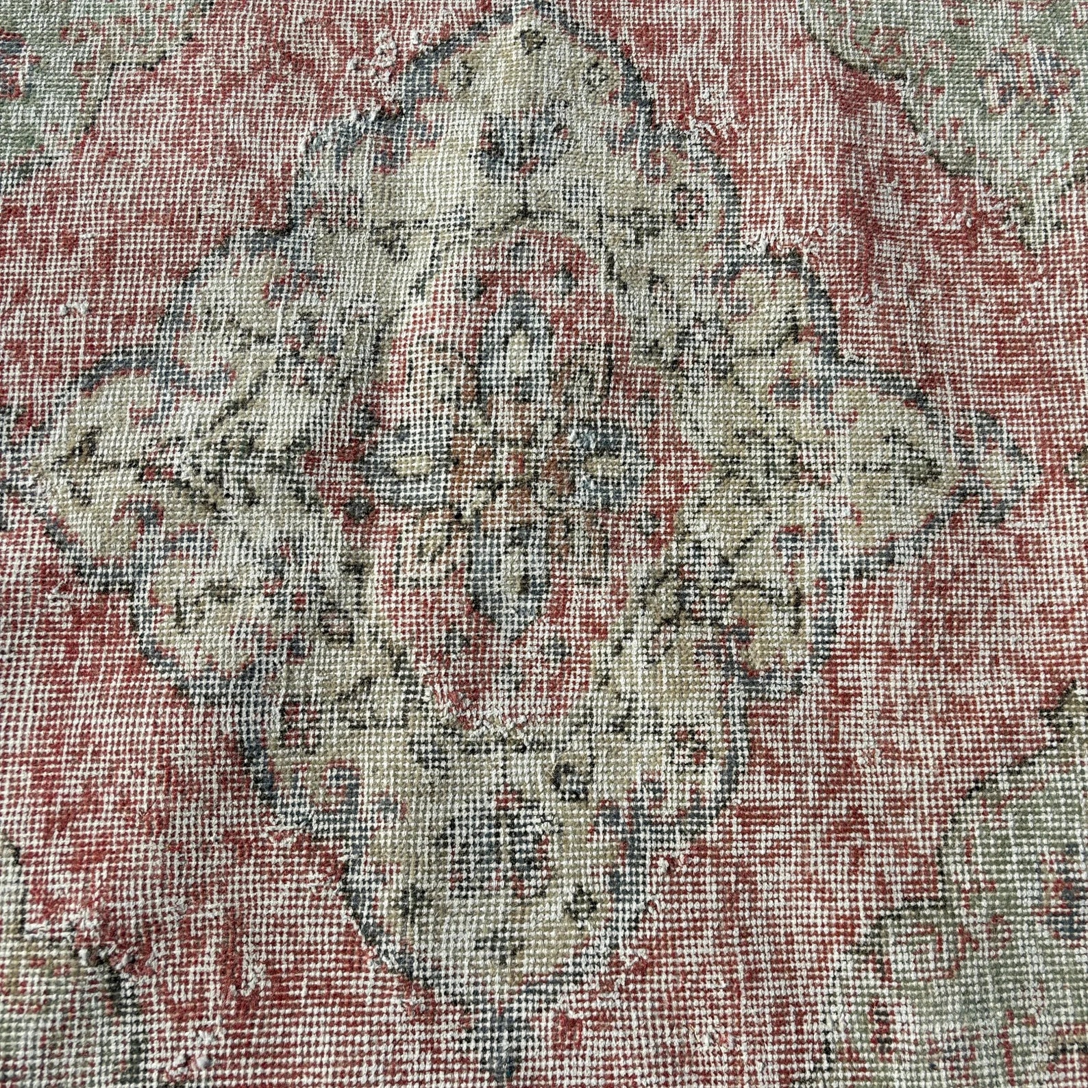 Vintage Turkish Runner Rug 2.6 x 12.9 ft