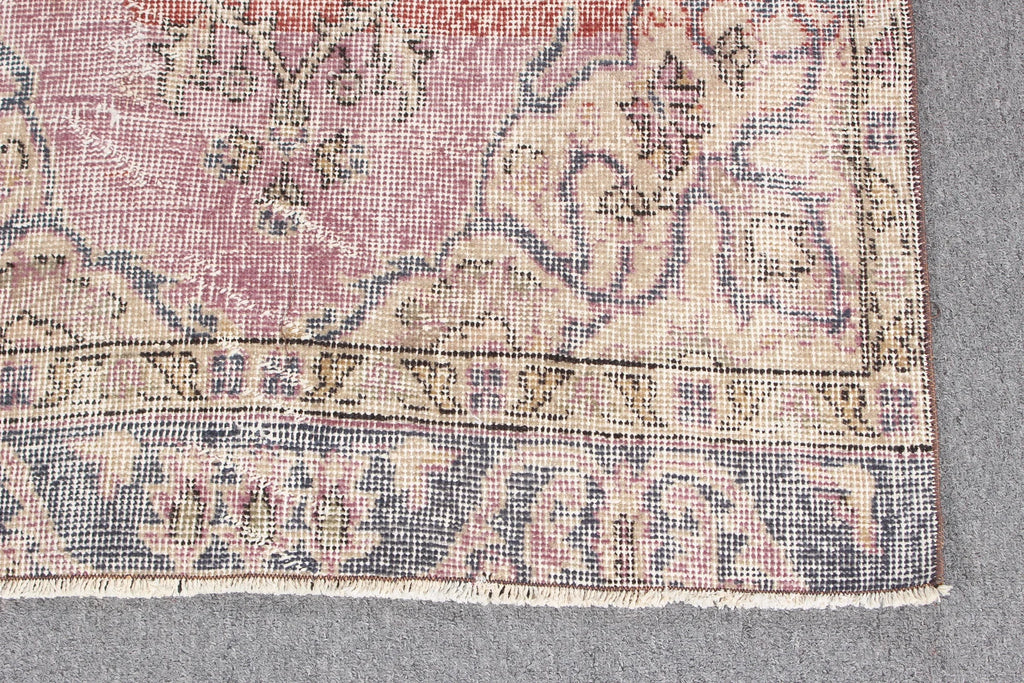 Vintage Turkish Runner Rug 2.8 x 6.8 ft