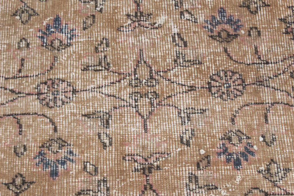 Vintage Turkish Runner Rug 2.9 x 6.3 ft