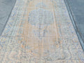 XL Vintage Turkish Accent Area Rug 5.3 x 9.1 ft