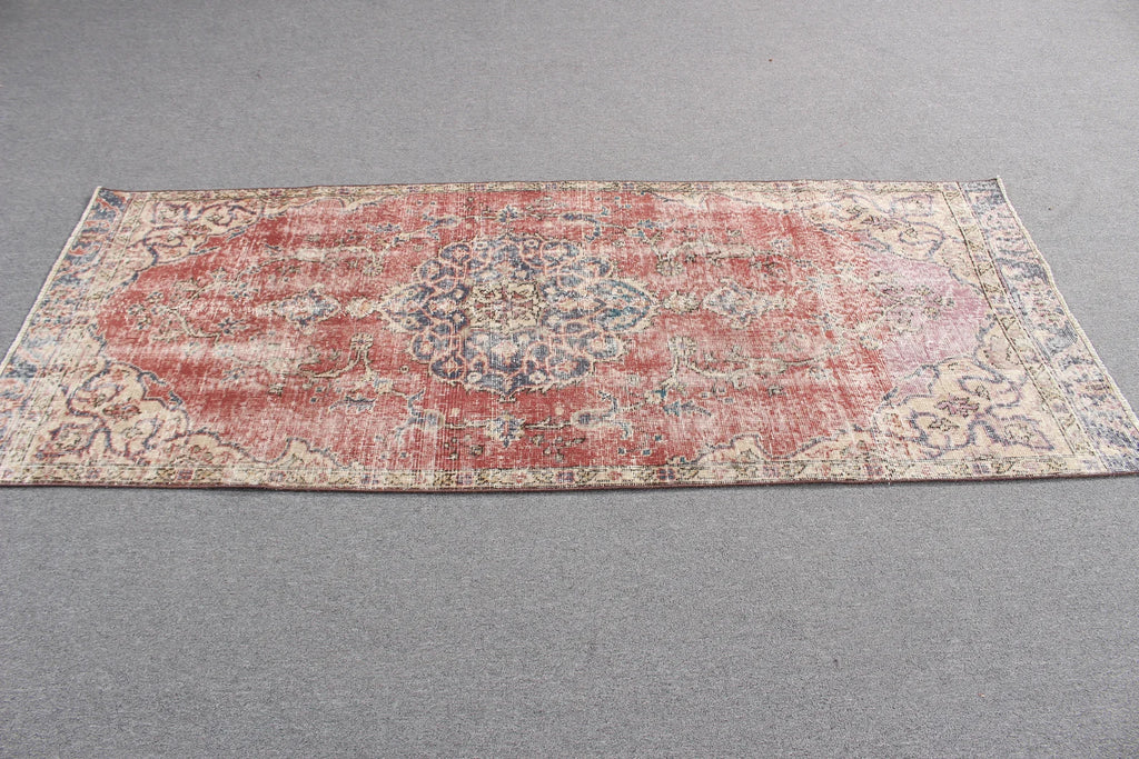 Vintage Turkish Runner Rug 2.8 x 6.8 ft