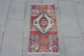 Vintage Turkish Mini Rug 1.4 x 2.9 ft
