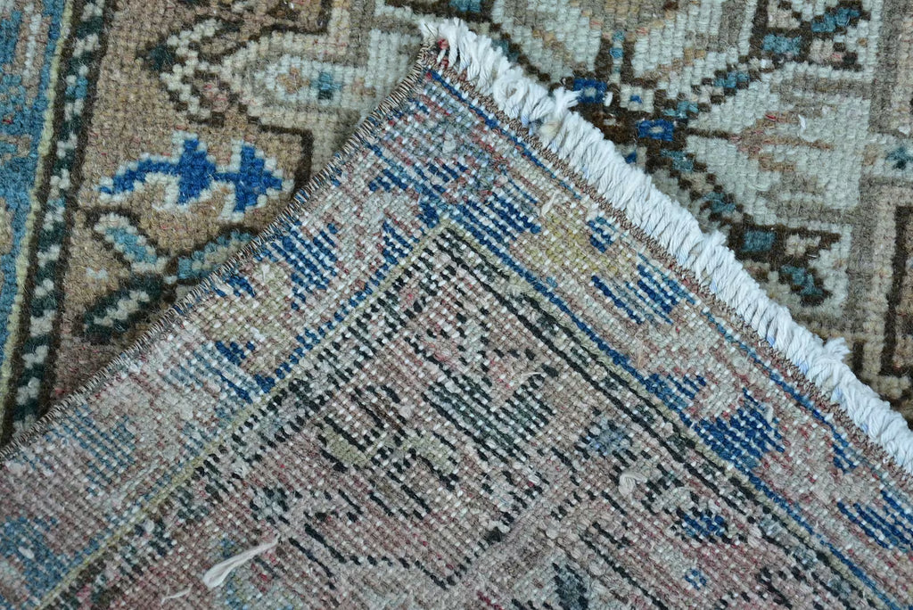 Vintage Persian Runner Rug 1.7 x 9.8 ft