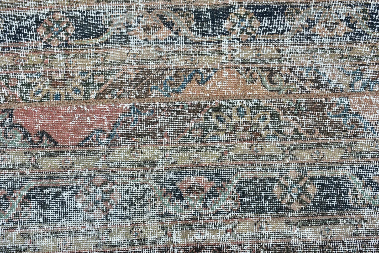 Vintage Turkish Runner Rug 2.1 x 5.6 ft