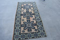 Vintage Turkish Accent Area rug 2.9 x 6.3 ft