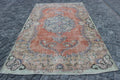 XL Vintage Turkish Accent Area rug 5.7 x 9.3 ft