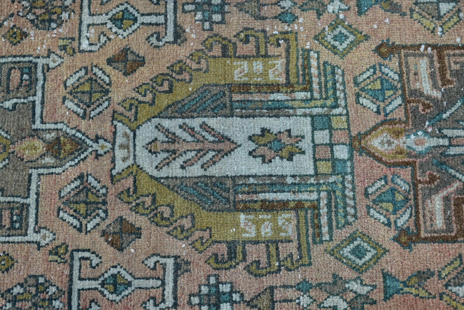 Vintage Persian Runner Rug 1.9 x 12.3 ft