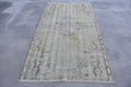 Vintage Turkish Accent Area rug 4.1 x 7.4 ft
