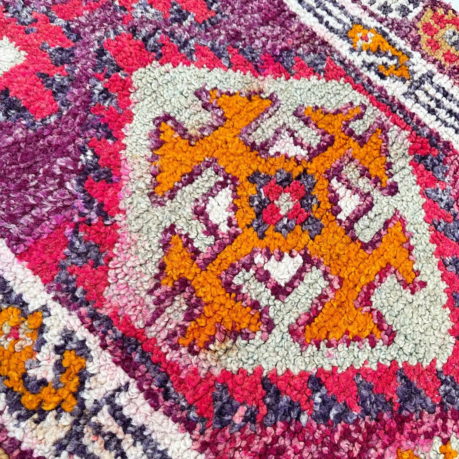 Vintage Turkish Runner Rug 2.7 x 10.5 ft