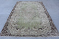 XL Vintage Turkish Accent Area Rug 6.1 x 9.1 ft