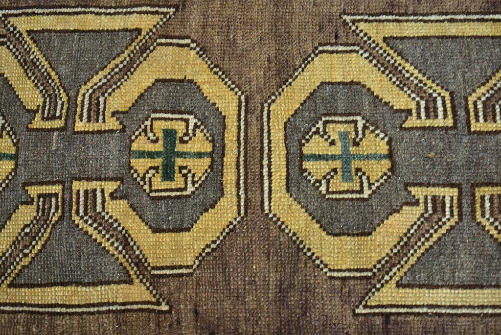 Vintage Turkish Mini Rug 1.7 x 3.1 ft