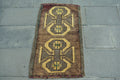 Vintage Turkish Mini Rug 1.7 x 3.1 ft