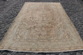 XL Vintage Turkish Accent Area Rug 6.6 x 9.4 ft