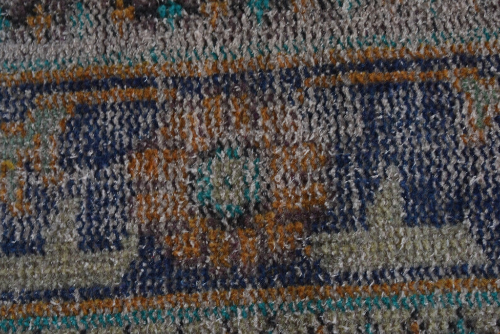 Vintage Turkish Runner Rug 1.7 x 9.6 ft