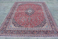 XL Vintage Persian Accent Area Rug  8.9 x 11.8 ft