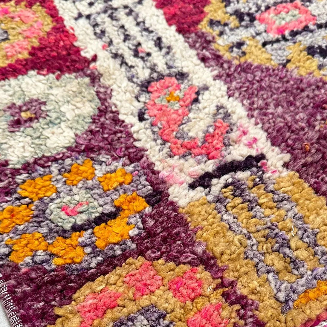 Vintage Turkish Runner Rug 2.7 x 10.5 ft