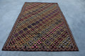XL Vintage Turkish Accent Area Rug 5.3 x 8.5 ft