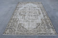 XL Vintage Turkish Accent Area Rug 5.5 x 8.6 ft