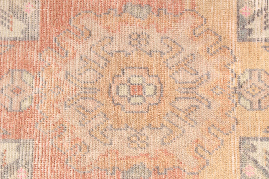 Vintage Turkish Mini Rug 1.3 x 2.5 ft