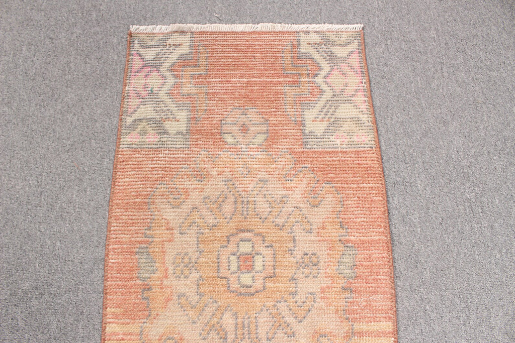 Vintage Turkish Mini Rug 1.3 x 2.5 ft