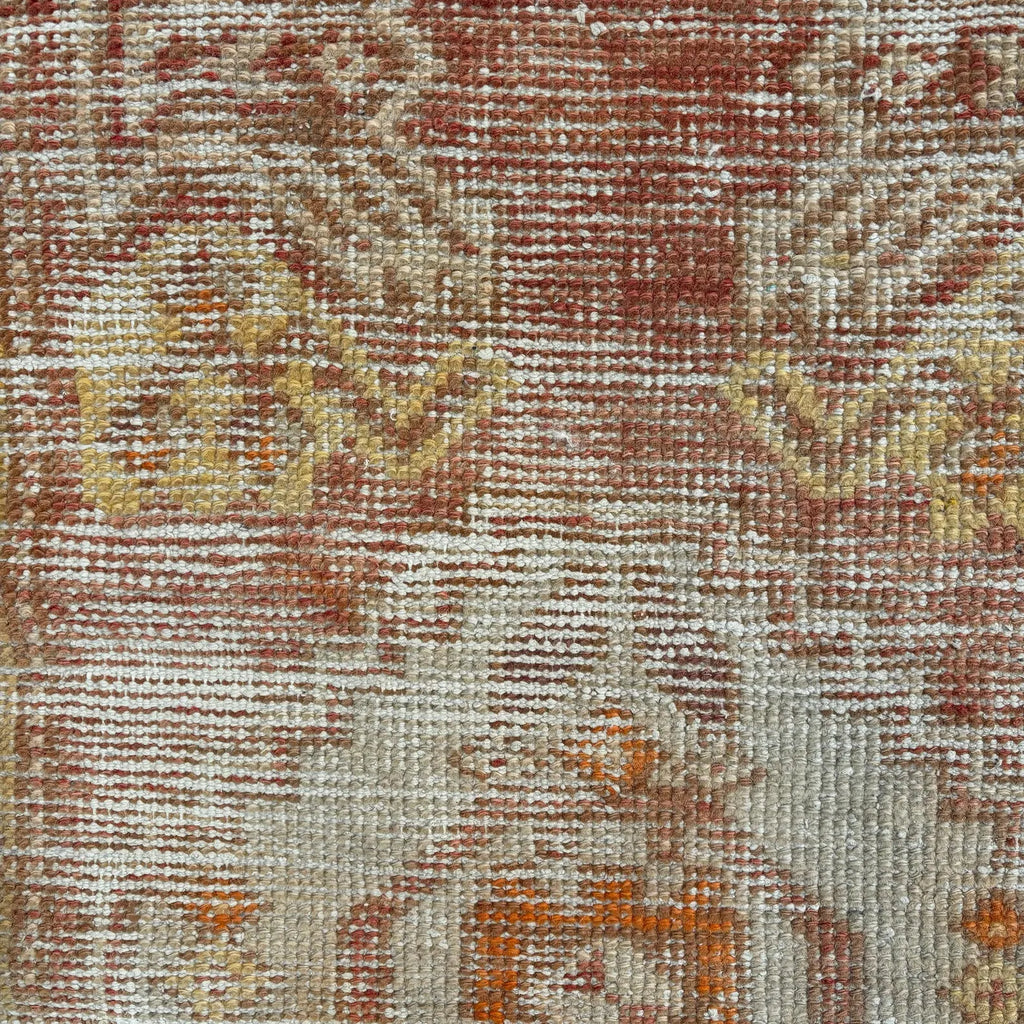 Vintage Turkish Mini Rug 1.5 x 2.4 ft