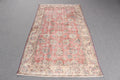 Vintage Turkish Accent Area rug 3.6 x 6.7 ft