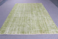 XL Vintage Turkish Accent Area Rug 6.9 x 9.1 ft