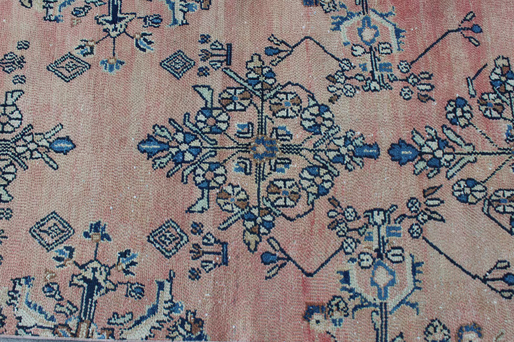 Vintage Turkish Runner Rug 2.6 x 5.9 ft