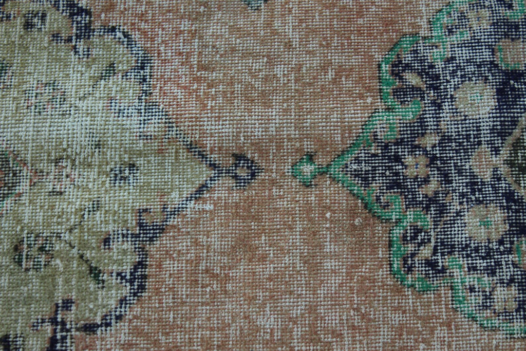 Vintage Turkish Runner Rug 2.7 x 13.3 ft