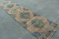 Vintage Turkish Runner Rug 2.7 x 13.3 ft