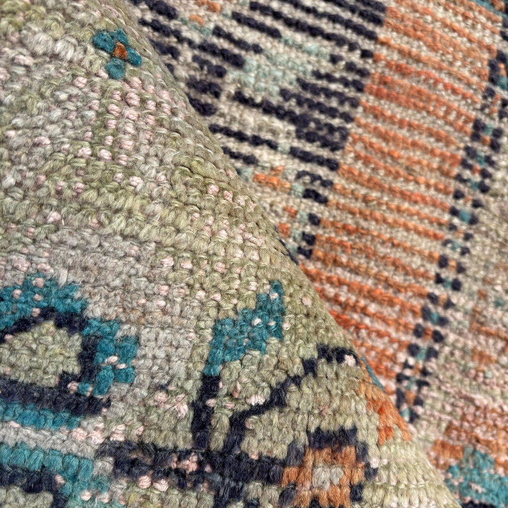Vintage Turkish Mini Rug 1.8 x 2.5 ft