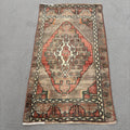 Vintage Turkish Mini Rug 1.8 x 3 ft