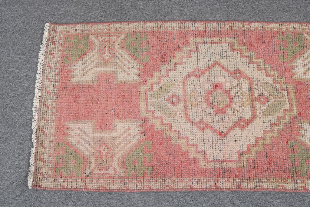 Vintage Turkish Mini Rug 1.6 x 3 ft