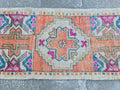 Vintage Turkish Mini Rug 1.6 x 3 ft