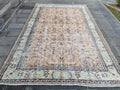 XL Vintage Turkish Accent Area rug 6.7 x 10.3 ft