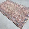 XL Vintage Turkish Accent Area Rug 4.9 x 8.4 ft