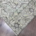 XL Vintage Turkish Accent Area Rug 6 x 9.3 ft