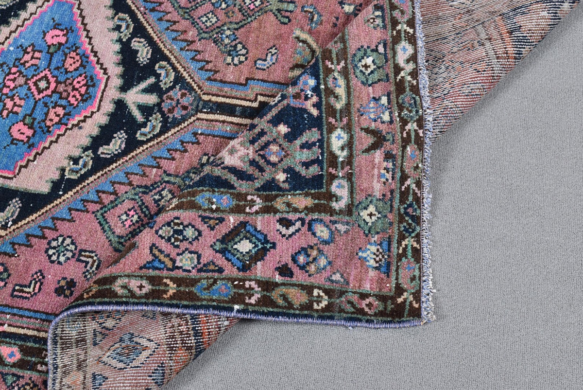 Vintage Persian Accent Area Rug 3.7 x 6 ft