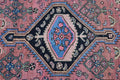 Vintage Persian Accent Area Rug 3.7 x 6 ft