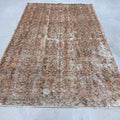 XL Vintage Turkish Accent Area Rug 6.2 x 9.2 ft