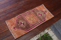 Vintage Turkish Mini Rug 1.1 x 2.5 ft