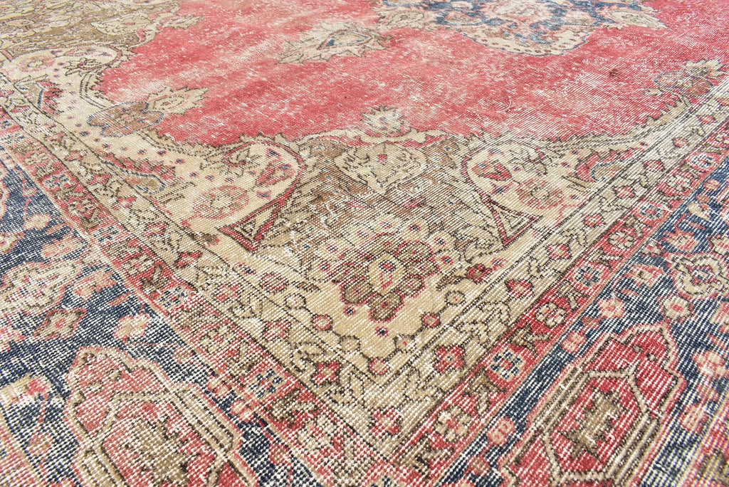 XL Vintage Turkish Accent Area Rug 7 x 10 ft
