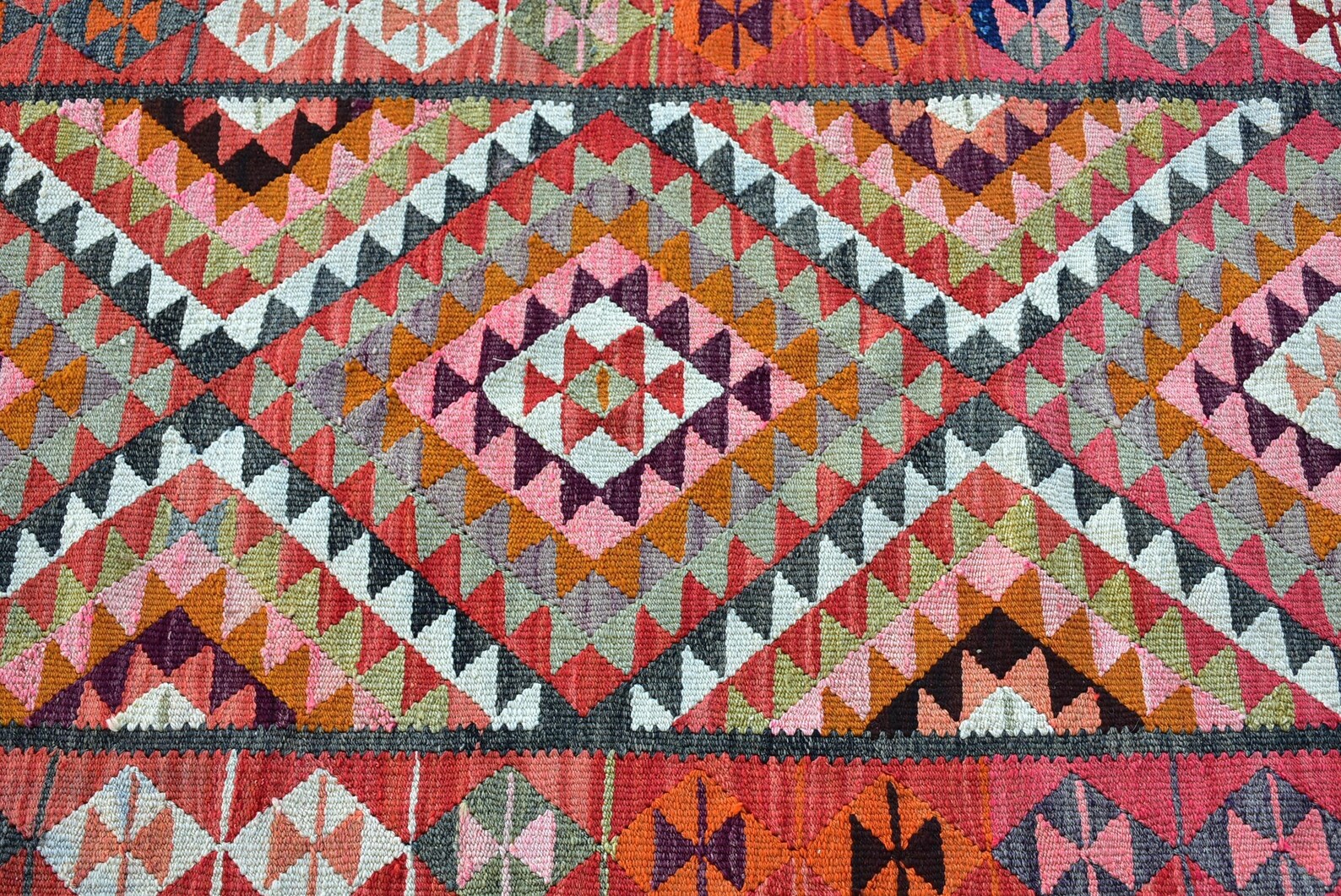 Vintage Persian Runner Rug 3.1 x 9.2 ft